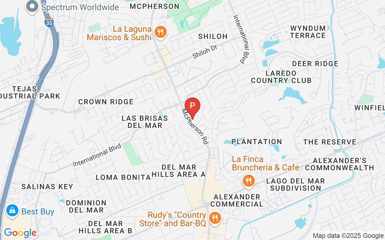 Pain Management Clinic of Laredo Location Map